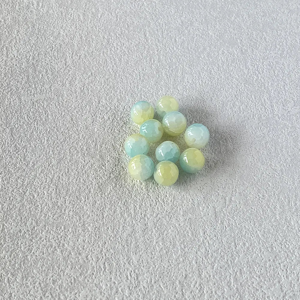 BD00010-01-gradient-green-yellow-crack-round-glass-beads-10mm