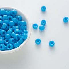 BD00034-04-lake-blue-barrel-opaque-pony-beads-6×9mm