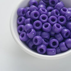 BD00037-02-indigo-purple-barrel-opaque-pony-beads-6×9mm