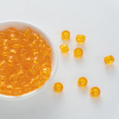 BD00050-04-peppers-orange-barrel-transparent-pony-beads-6×9mm