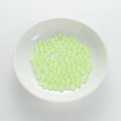 BD00062-01-white-letter-tea-green-transparent-coin-alphabet-beads-mix-4×7mm