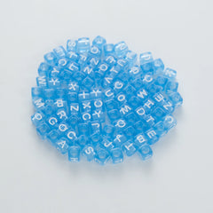 BD00080-02-white-letter-light-blue-transparent-cube-alphabet-beads-mix-6mm