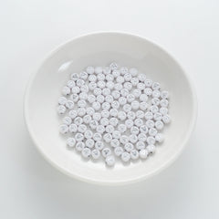 BD00084-01-silver-letter-white-opaque-coin-alphabet-beads-single-a-4×7mm