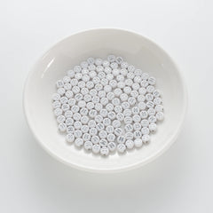 BD00091-01-silver-letter-white-opaque-coin-alphabet-beads-single-h-4×7mm