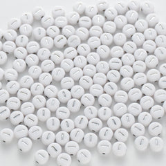 BD00092-02-silver-letter-white-opaque-coin-alphabet-beads-single-i-4×7mm