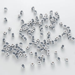 BD00113-03-black-letter-white-opaque-cube-alphabet-beads-single-b-7mm