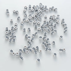 BD00115-03-black-letter-white-opaque-cube-alphabet-beads-single-d-7mm