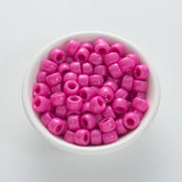 BW-00046-BD-01-magenta-red-barrel-opaque-pony-beads-6×9mm