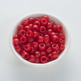 BW-00047-BD-01-dark-red-barrel-opaque-pony-beads-6×9mm