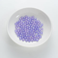 BW-00060-BD-01-white-letter-pastel-purple-transparent-coin-alphabet-beads-mix-4×7mm