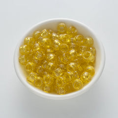 BW-00083-BD-01-biscotti-yellow-barrel-sparkle-pony-beads-6×9mm