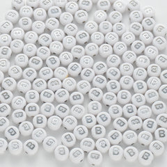 BW-00085-BD-02-silver-letter-white-opaque-coin-alphabet-beads-single-b-4×7mm