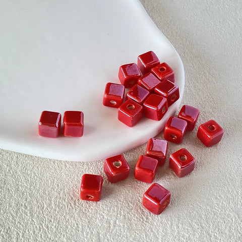 BD00013-02-red-cube-ceramic-beads-8x8mm