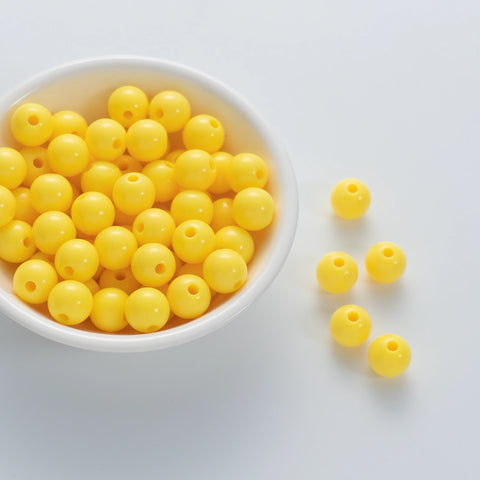 BD00025-04-yellow-round-acrylic-craft-beads-10mm