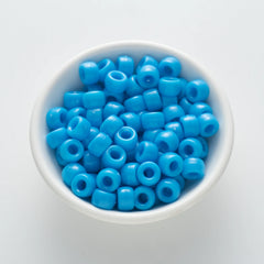 BW-00034-BD-01-lake-blue-barrel-opaque-pony-beads-6×9mm