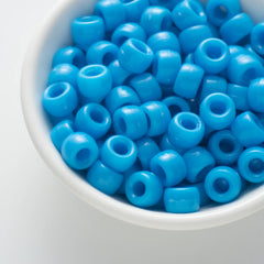 BW-00034-BD-02-lake-blue-barrel-opaque-pony-beads-6×9mm