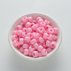 BW-00038-BD-01-pastel-pink-barrel-opaque-pony-beads-6×9mm