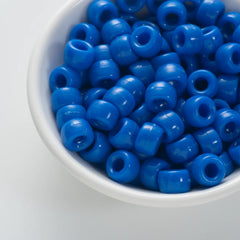 BW-00042-BD-02-dark-blue-barrel-opaque-pony-beads-6×9mm