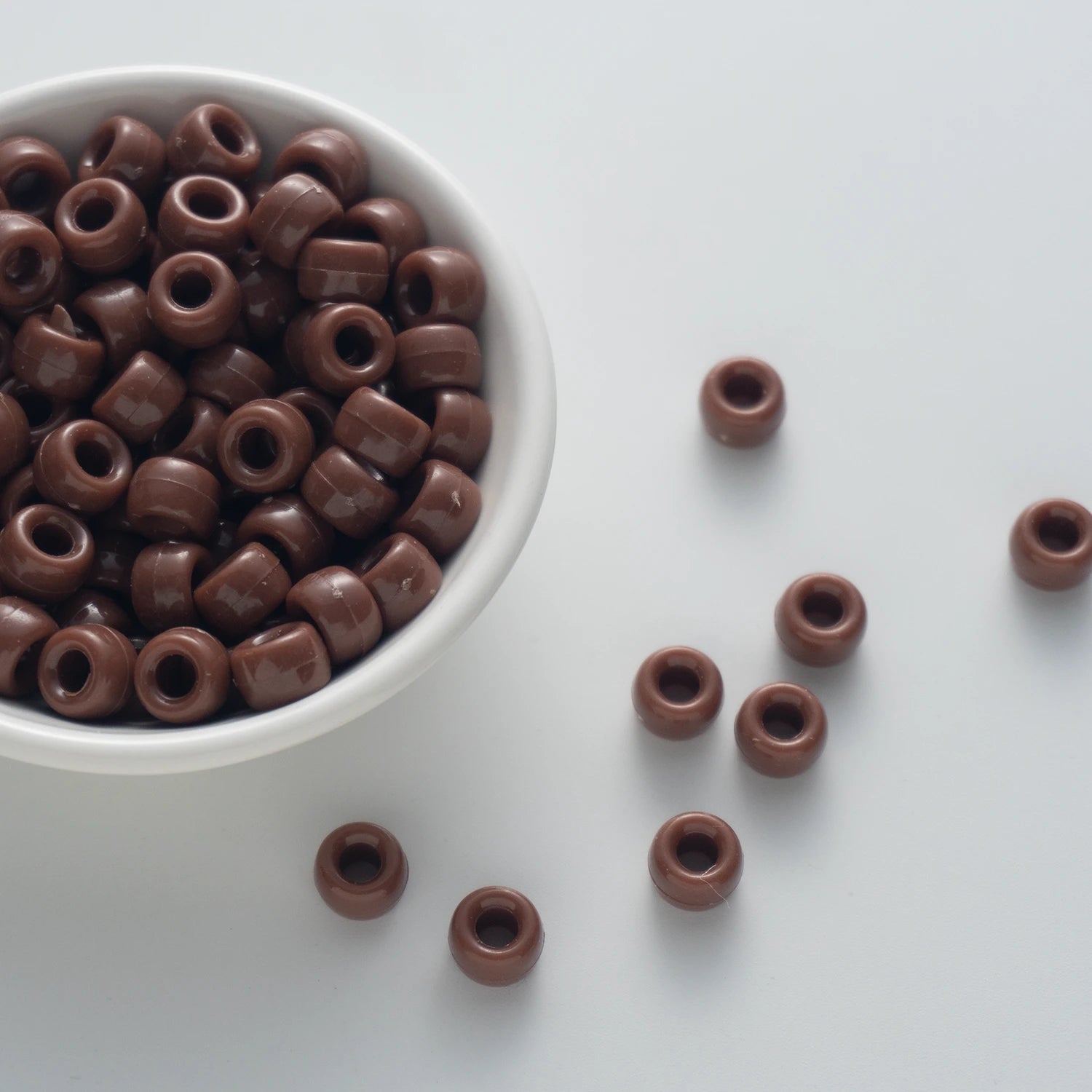 BW-00045-BD-04-coffee-brown-barrel-opaque-pony-beads-6×9mm