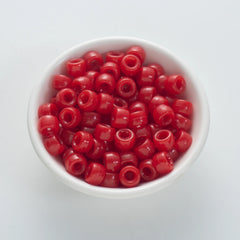 BW-00047-BD-01-dark-red-barrel-opaque-pony-beads-6×9mm