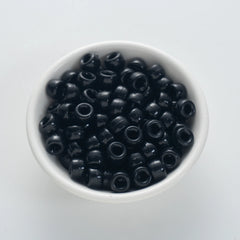 BW-00048-BD-01-pure-black-barrel-opaque-pony-beads-6×9mm
