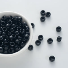 BW-00048-BD-04-pure-black-barrel-opaque-pony-beads-6×9mm