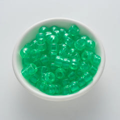 BW-00053-BD-01-jade-green-barrel-transparent-pony-beads-6×9mm