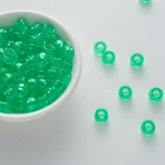 BW-00053-BD-04-jade-green-barrel-transparent-pony-beads-6×9mm