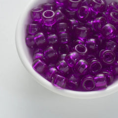 BW-00066-BD-02-roku-purple-barrel-transparent-pony-beads-6×9mm