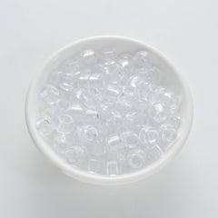 BW-00072-BD-01-clear-white-barrel-transparent-pony-beads-6×9mm