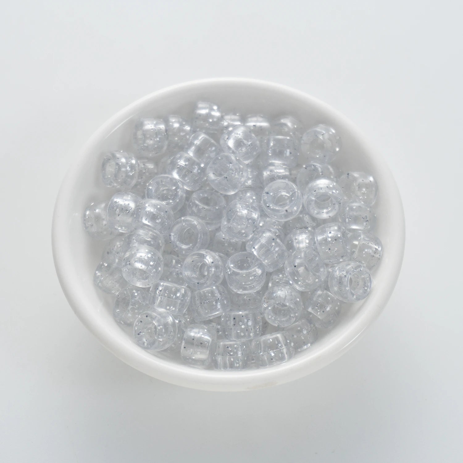 BW-00082-BD-01-clear-white-barrel-sparkle-pony-beads-6×9mm