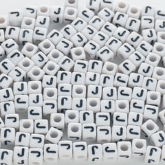 BW-00121-BD-02-black-letter-white-opaque-cube-alphabet-beads-single-j-7mm